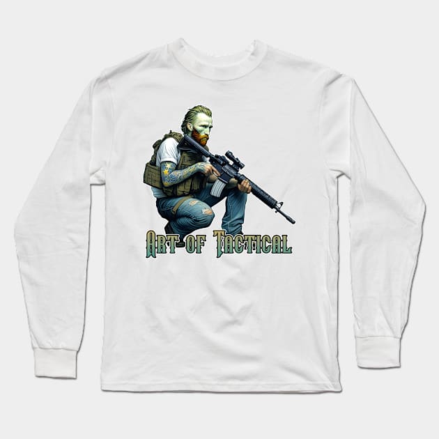 Art of Tactical Long Sleeve T-Shirt by Rawlifegraphic